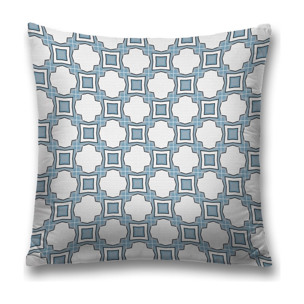 Изображение товара Декоративная наволочка JoyArty sl_19977 серого и белого цвета