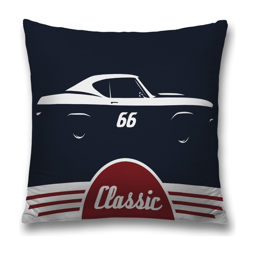 Изображение товара Декоративная наволочка JoyArty 45х45 см с молнией из полиэстера, темно-коричневая