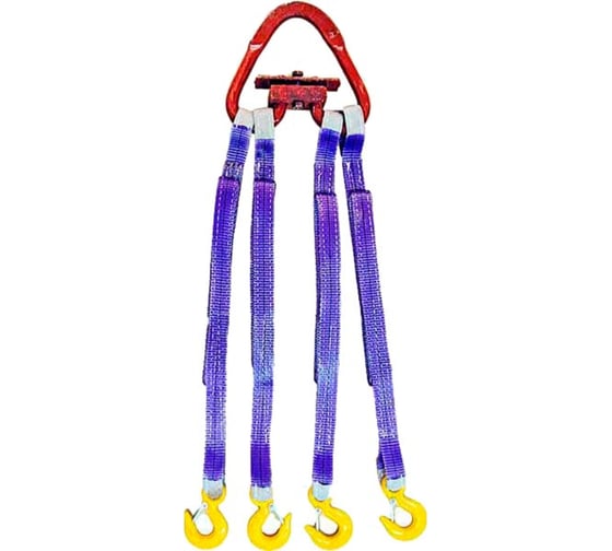 Изображение товара Четырехветвевой текстильный строп КанТраст  4 СТ 3,0/2000 4ST3302000