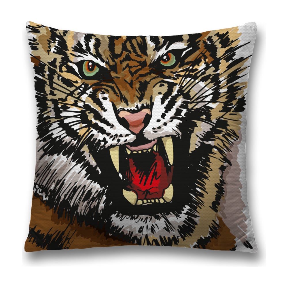 Изображение товара Декоративная наволочка JoyArty 45х45 см с молнией полиэстер