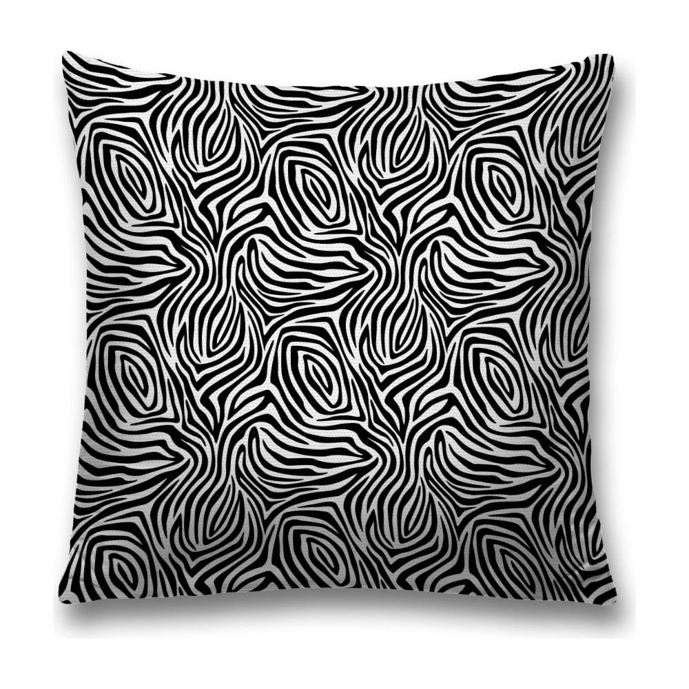 Изображение товара Декоративная наволочка JoyArty 45х45 см черно-белая полиэстер