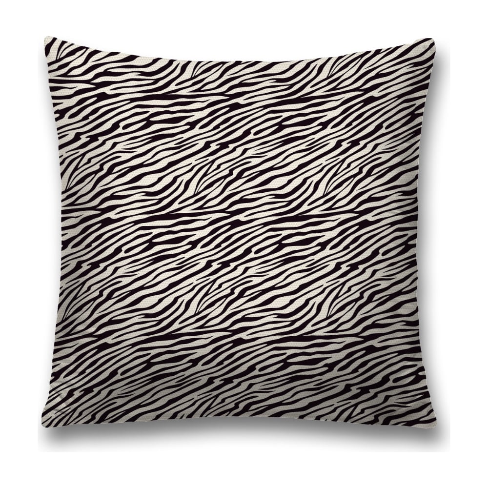 Изображение товара Декоративная наволочка JoyArty 45х45 см черно-белая полиэстер