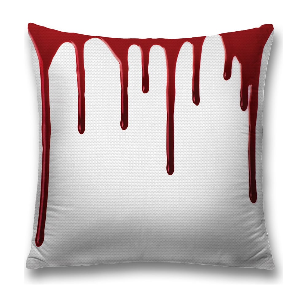 Изображение товара Декоративная наволочка JoyArty sl_22104 45х45 см полиэстер белый и красный
