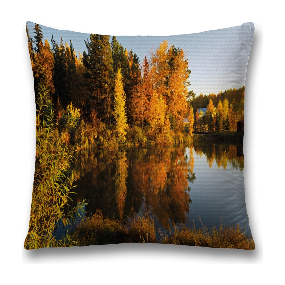 Изображение товара Декоративная наволочка JoyArty 45х45 см из полиэстера с молнией