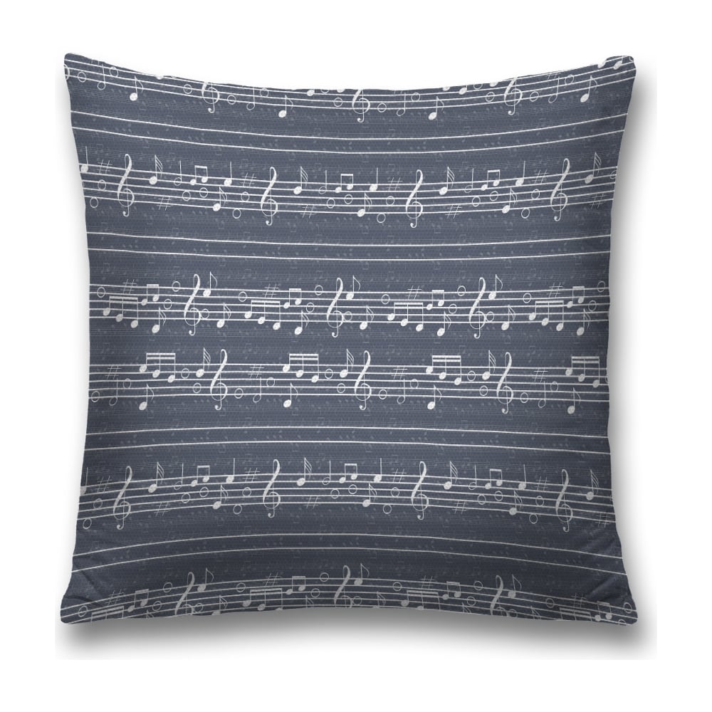 Изображение товара Декоративная наволочка JoyArty sl_20896 45х45 см серый и белый ткань полиэстер