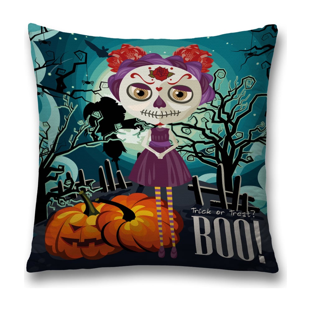 Изображение товара Декоративная наволочка JoyArty 45х45 с молнией яркие цвета