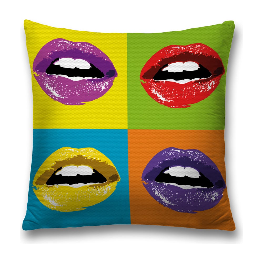 Изображение товара Декоративная наволочка JoyArty sl_53814 45х45 см из полиэстера яркие цвета