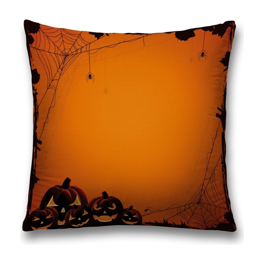 Изображение товара Декоративная наволочка JoyArty sl_18815 оранжево-черная