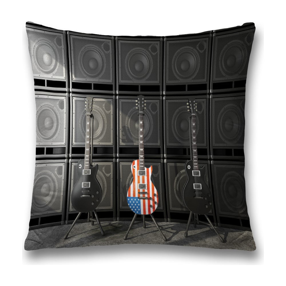 Изображение товара Декоративная наволочка JoyArty sl_20683 45х45 см - серый, красный