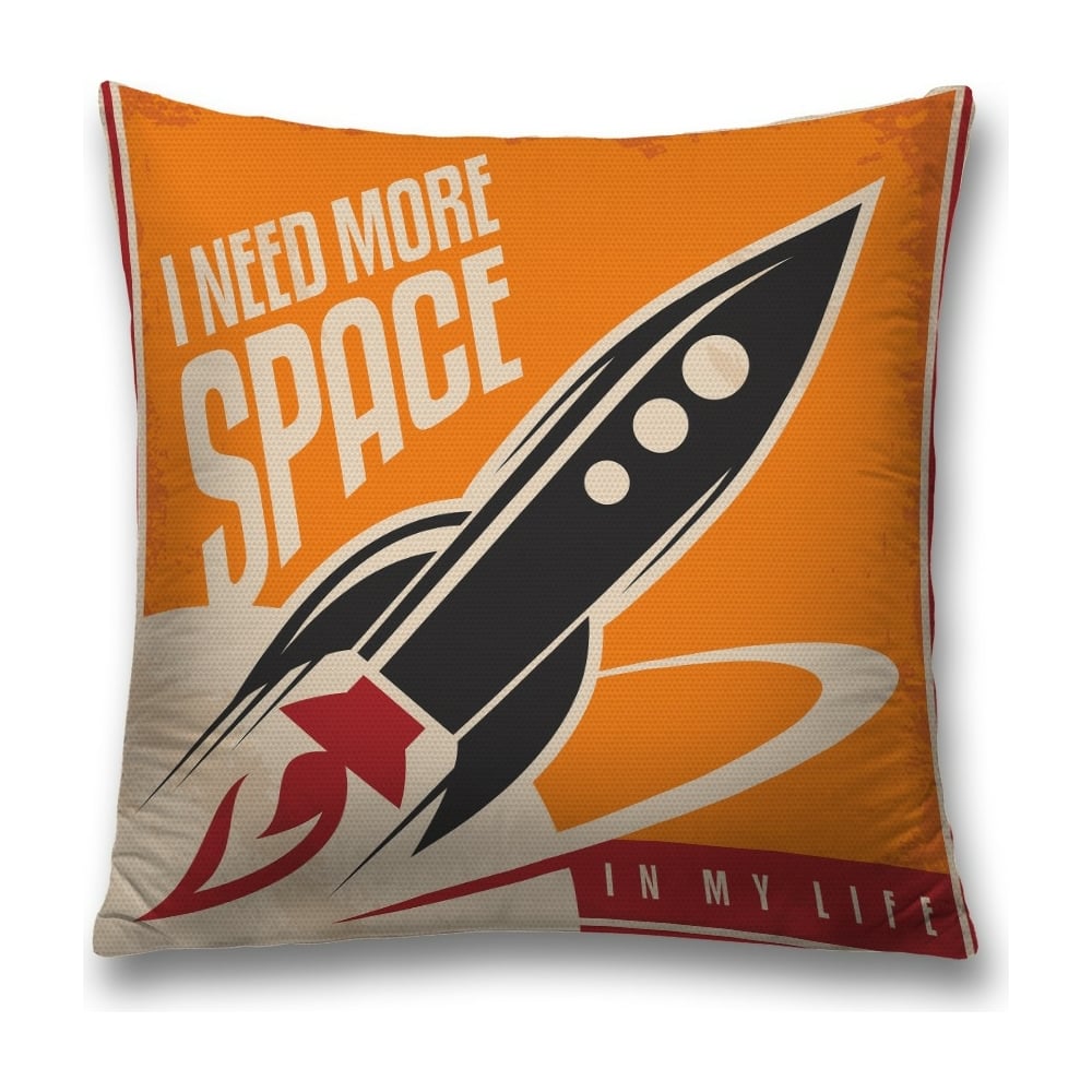 Изображение товара Декоративная наволочка JoyArty 45х45 см с молнией, разные цвета