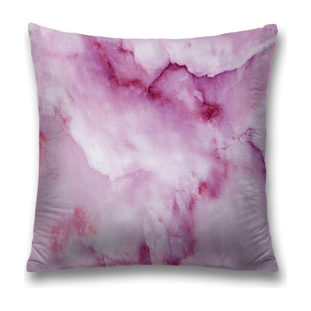 Изображение товара Декоративная наволочка JoyArty sl_18909, 45х45 см, розовая и белая