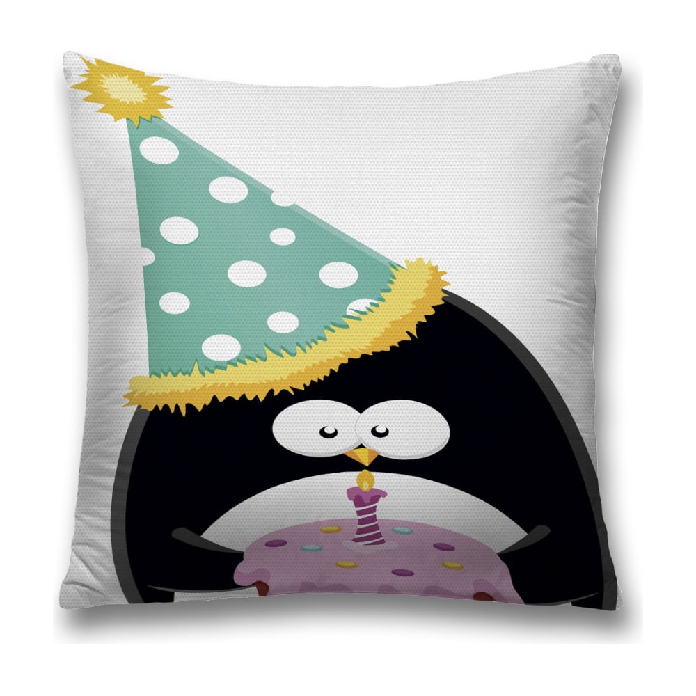 Изображение товара Декоративная наволочка JoyArty 45x45 см из полиэстера, разные цвета