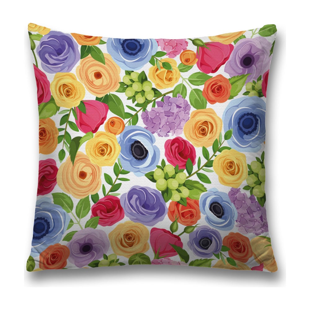 Изображение товара Декоративная наволочка JoyArty 45x45 см с молнией хлопковая яркая