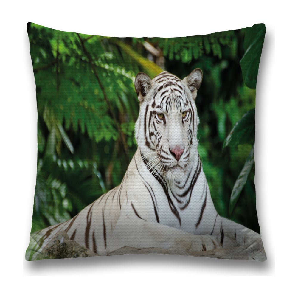 Изображение товара Декоративная наволочка JoyArty 45х45 см с молнией из полиэстера