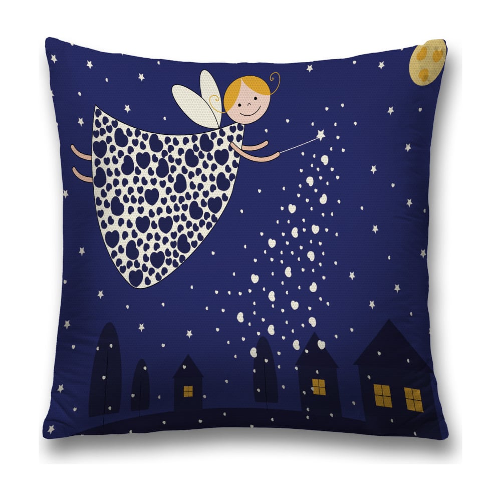 Изображение товара Декоративная наволочка JoyArty 45x45 см с цветами из полиэстера