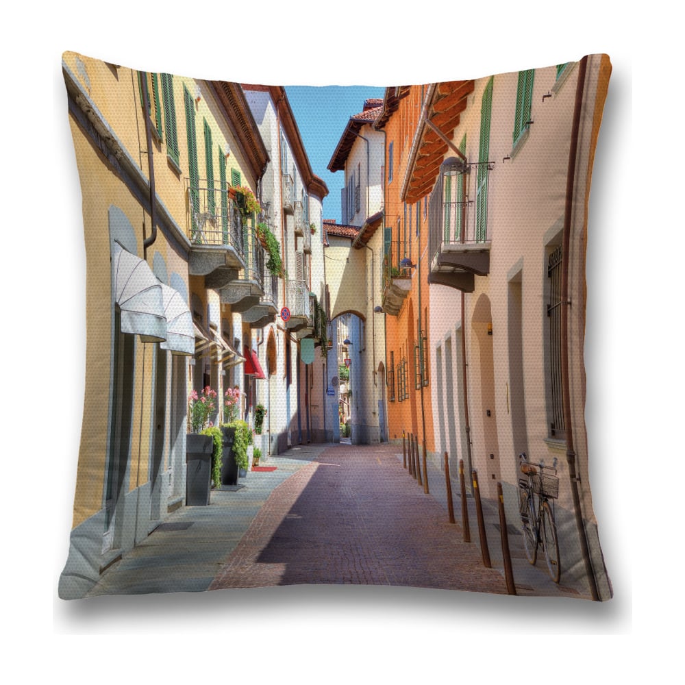 Изображение товара Декоративная наволочка JoyArty sl_38520 45х45 см коричневая, серый, бежевый