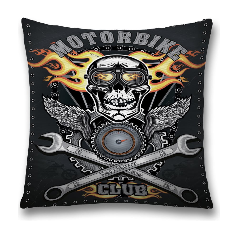 Изображение товара Декоративная наволочка JoyArty sl_36347 45х45 см из полиэстера с молнией яркие цвета