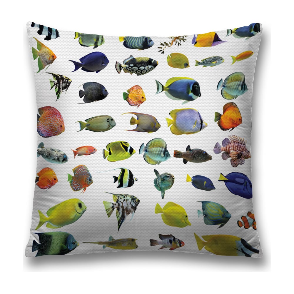 Изображение товара Декоративная наволочка JoyArty 45х45 см с молнией яркие цвета