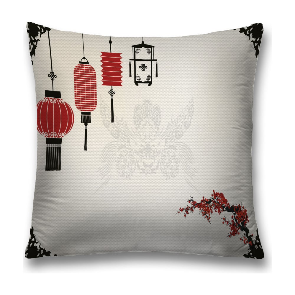 Изображение товара Декоративная наволочка JoyArty 45x45 см полиэстер молния база уют