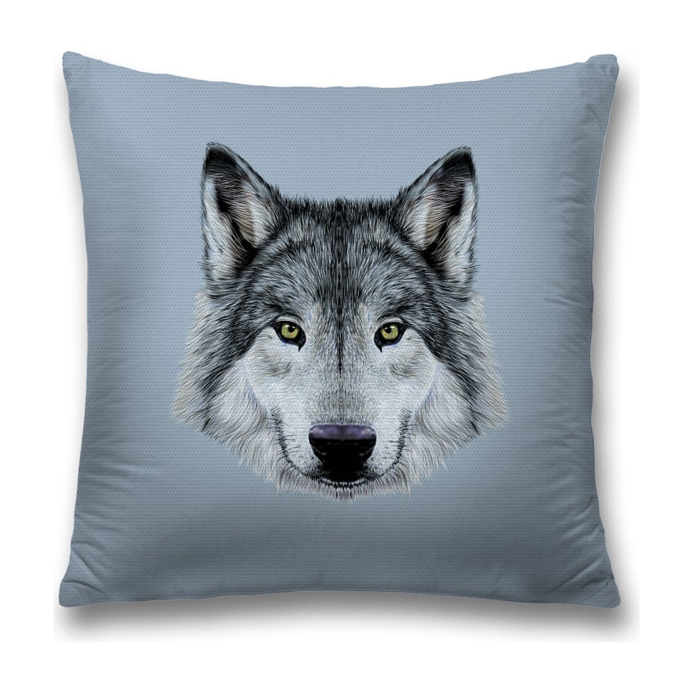 Изображение товара Декоративная наволочка JoyArty sl_48451 45x45 см голубой серый полиэстер