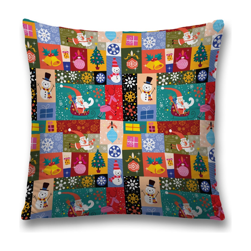 Изображение товара Декоративная наволочка JoyArty 45х45 см яркие цвета и молния