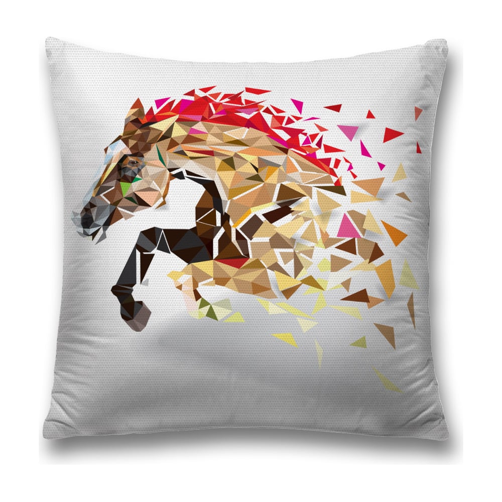 Изображение товара Декоративная наволочка JoyArty sl_17388 45х45 см красная коричневая