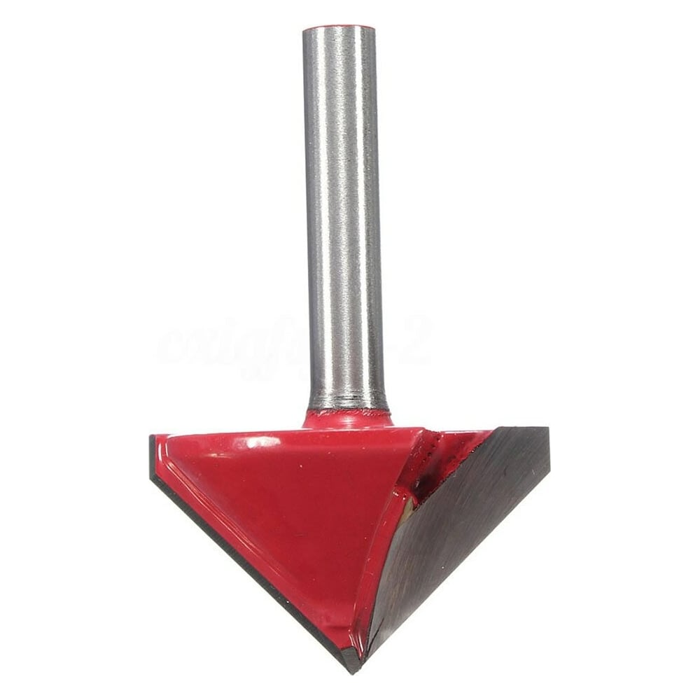 Изображение товара Фреза пазовая V-образная 120 градусов 32 мм Deltatools 06-0097