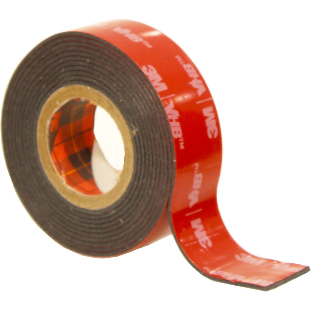 Изображение товара Монтажная универсальная сверхсильная лента 3M VHB 19 мм х 1,5 м черная