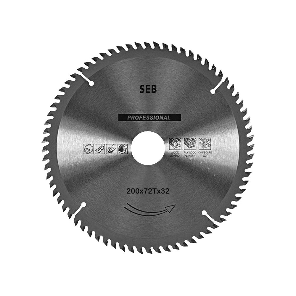 Пильный диск по дереву S.E.B.