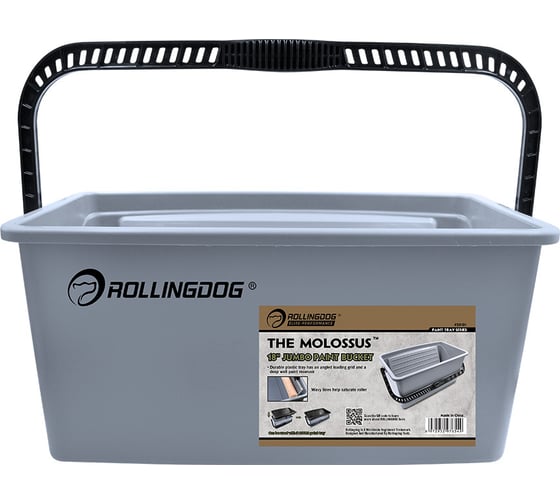 Изображение товара Малярное ведро для краски Rollingdog The Molossus 18", ударопрочный полипропилен 20101