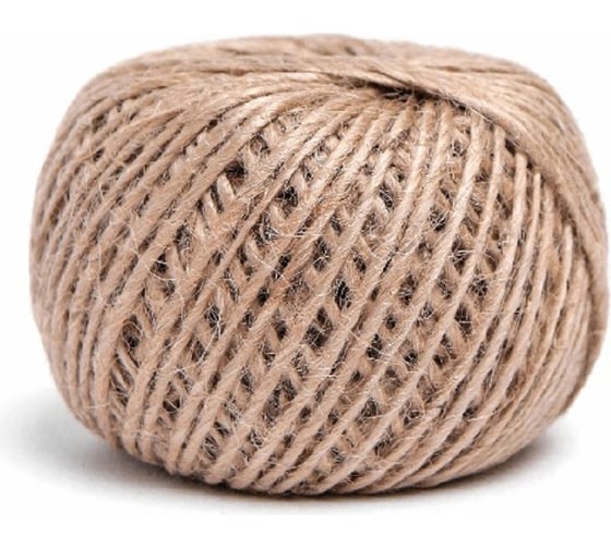 Изображение товара Шпагат для подвязки растений MasterProf джут, 100 м, диаметр нити 2 мм ДС.070762