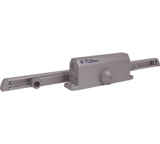 Изображение товара Дверной доводчик НОРА-М 3S Slider скользящая тяга, для дверей до 70 кг, серый 18765