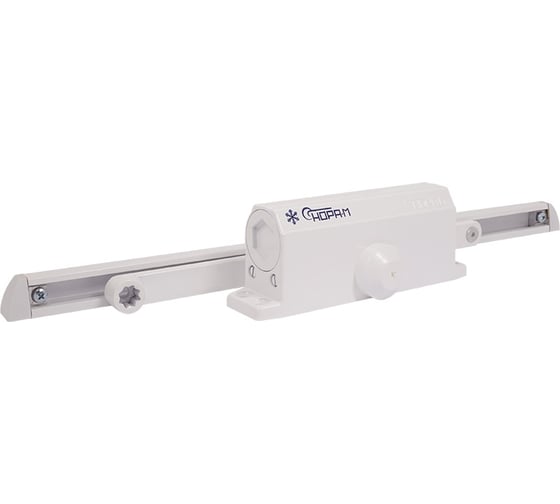 Изображение товара Дверной доводчик НОРА-М 3S Slider скользящая тяга, для дверей до 70 кг, белый 18762