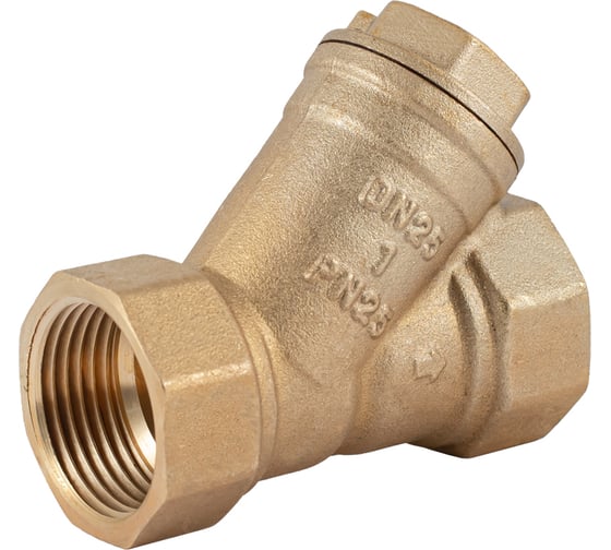 Изображение товара Фильтр PROFACTOR косой с отверстием для пломбы в/в 1" PF YS 222