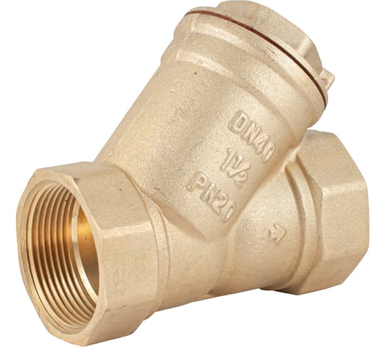 Изображение товара Фильтр PROFACTOR косой с отверстием для пломбы в/в 1 1/2" PF YS 224