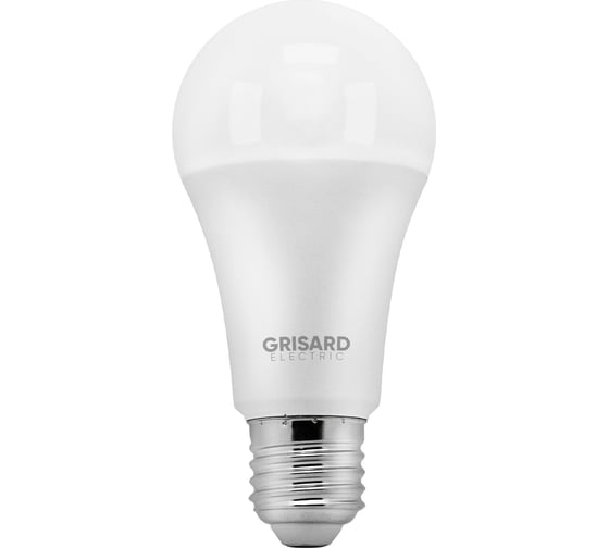 Изображение товара Светодиодная лампа Grisard Electric шар A60 Е27 15Вт 6500К 220В GRE-002-0017(1)