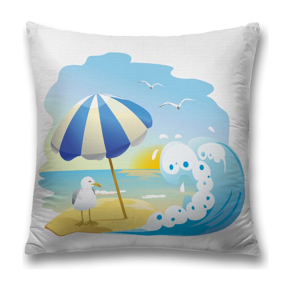 Изображение товара Декоративная наволочка JoyArty 45х45 см с ярким дизайном и молнией