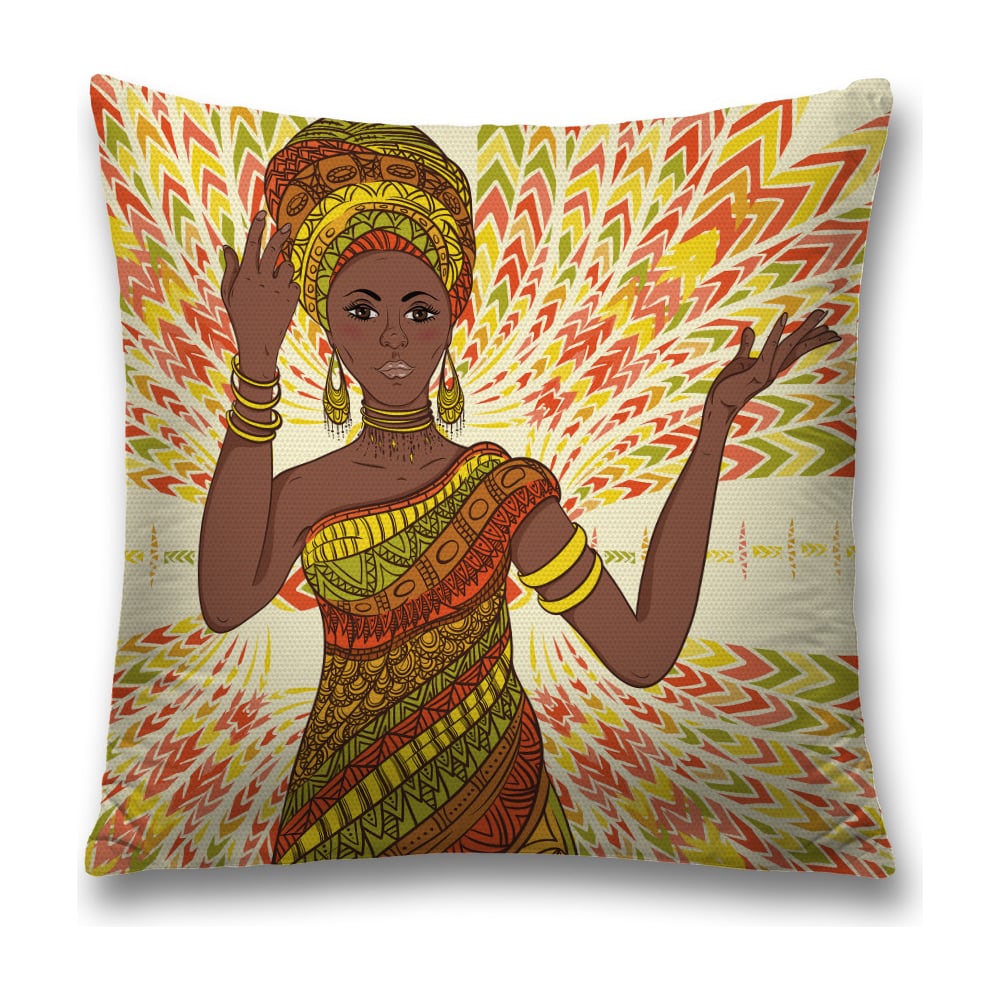 Изображение товара Декоративная наволочка JoyArty SL_36770 45х45 см с молнией практичная и яркая