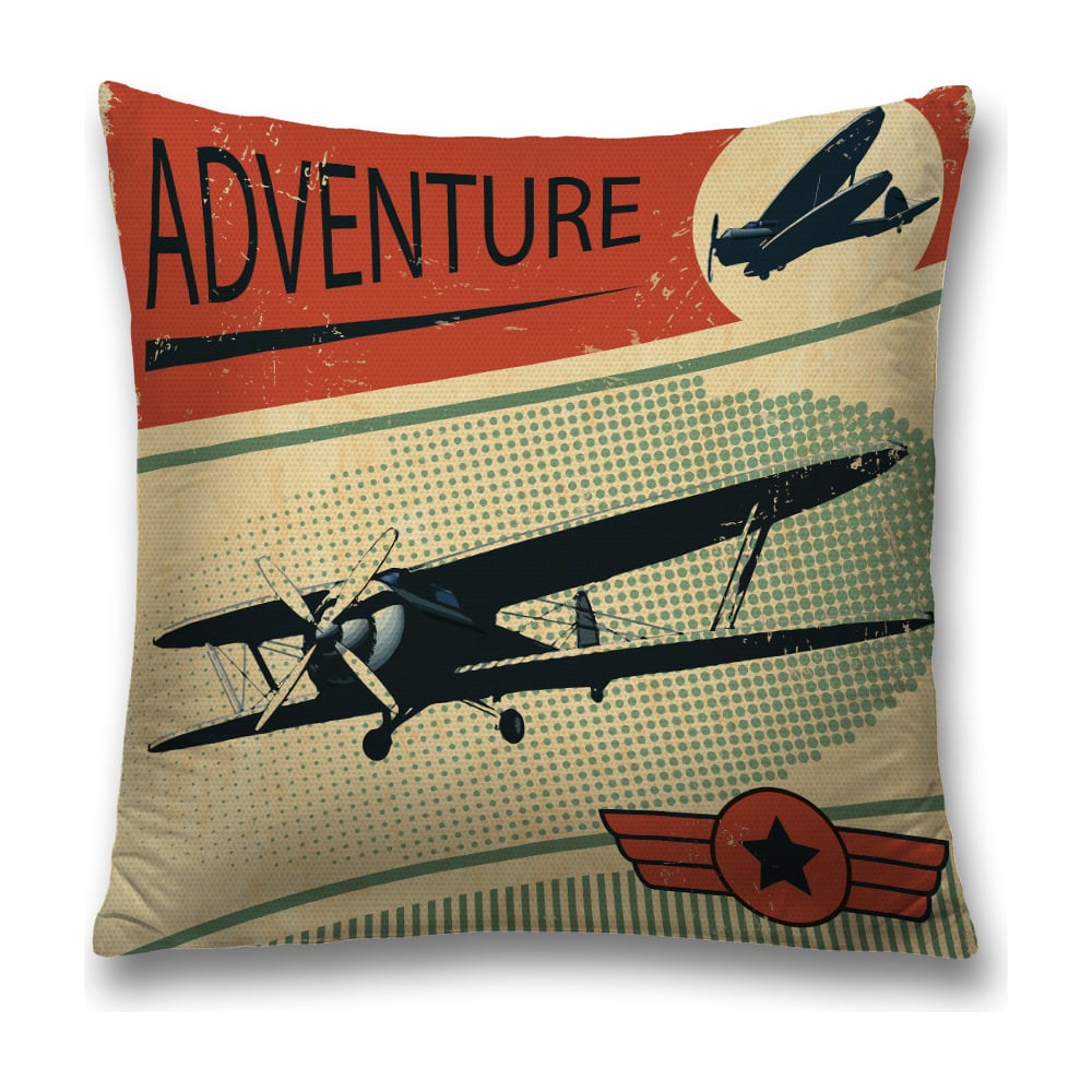 Изображение товара Декоративная наволочка JoyArty 45х45 см из полиэстера для украшения интерьера