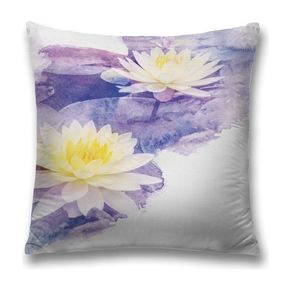 Изображение товара Декоративная наволочка JoyArty 45х45 см из полиэстера с молнией, яркие цвета