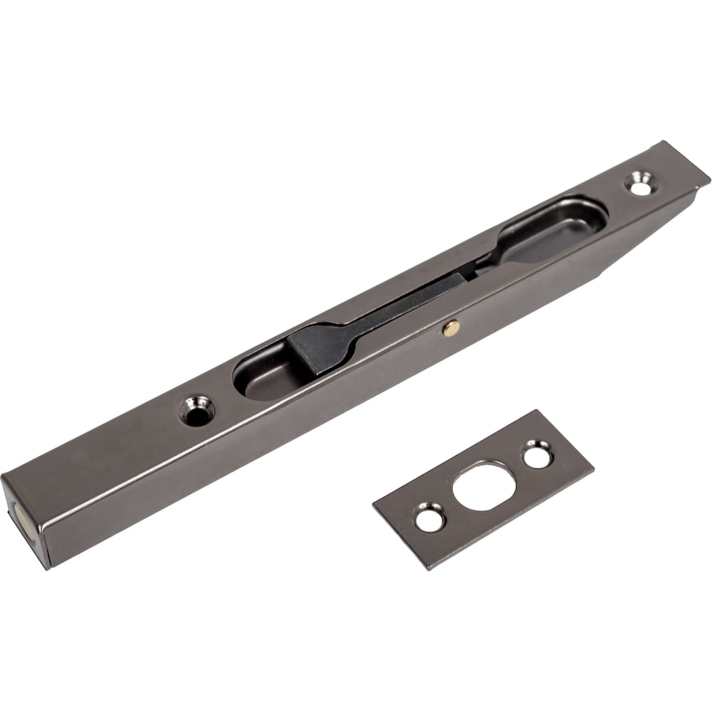 Изображение товара Торцевой упор PALIDORE шпингалет 6-1/2 BH черный никель надежное крепление