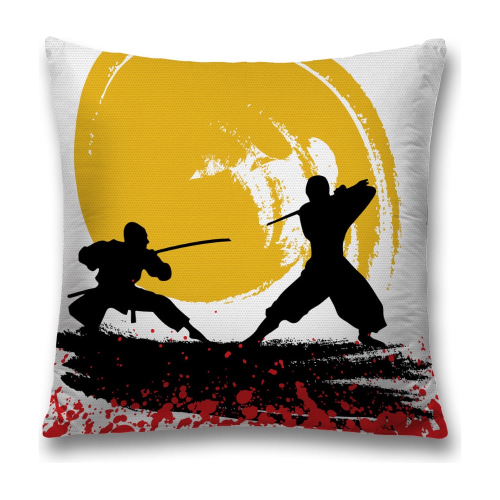 Изображение товара Декоративная наволочка JoyArty 45х45 см, яркие цвета, молния