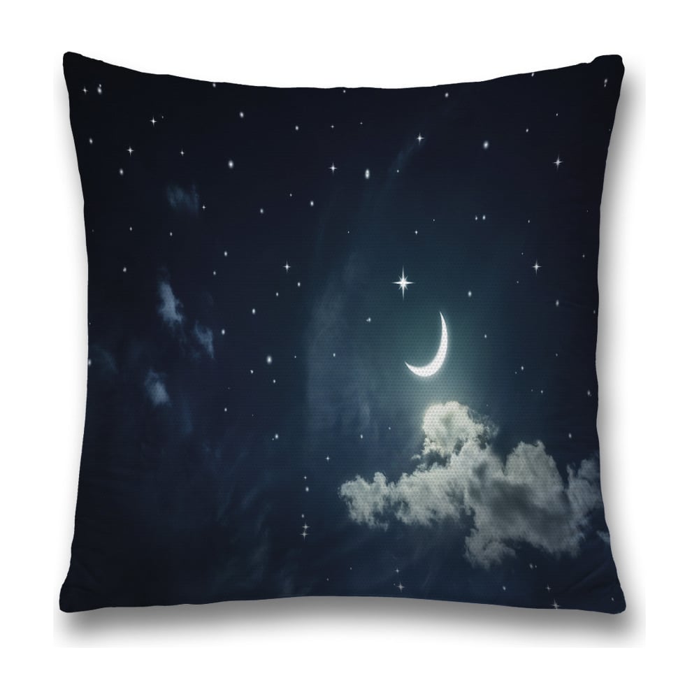 Изображение товара Декоративная наволочка JoyArty sl_35643 серый черный белый 45х45 см