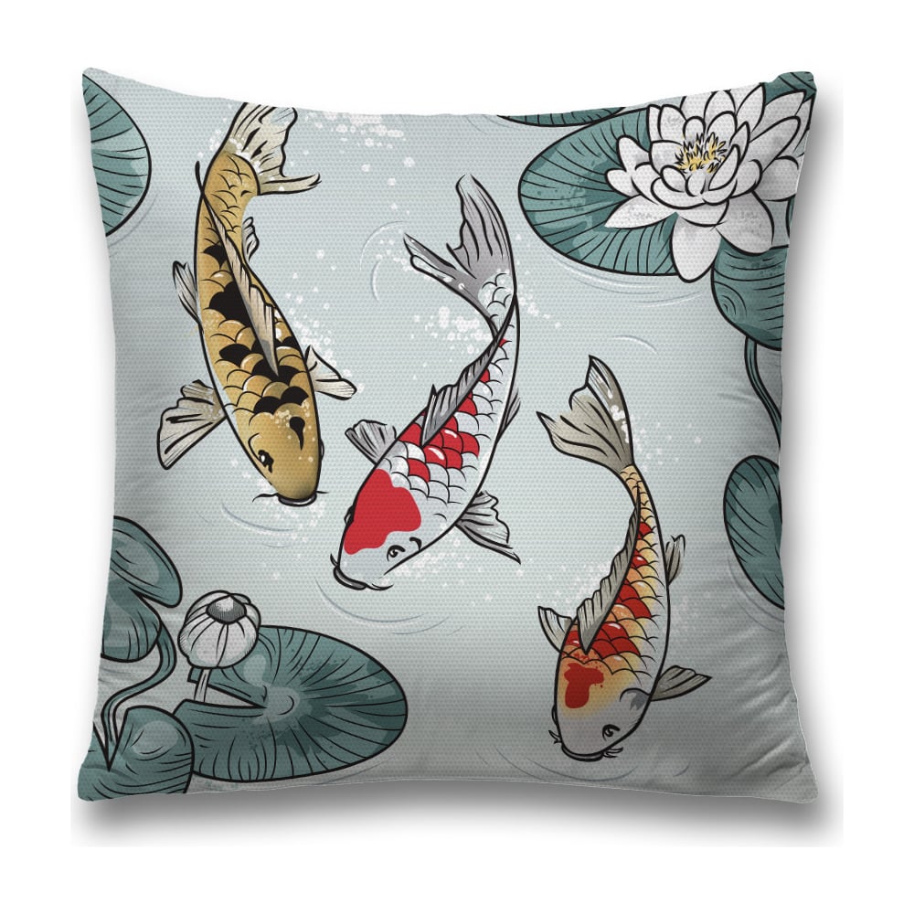 Изображение товара Декоративная наволочка JoyArty sl_38764 45х45 см с молнией разнообразные цвета