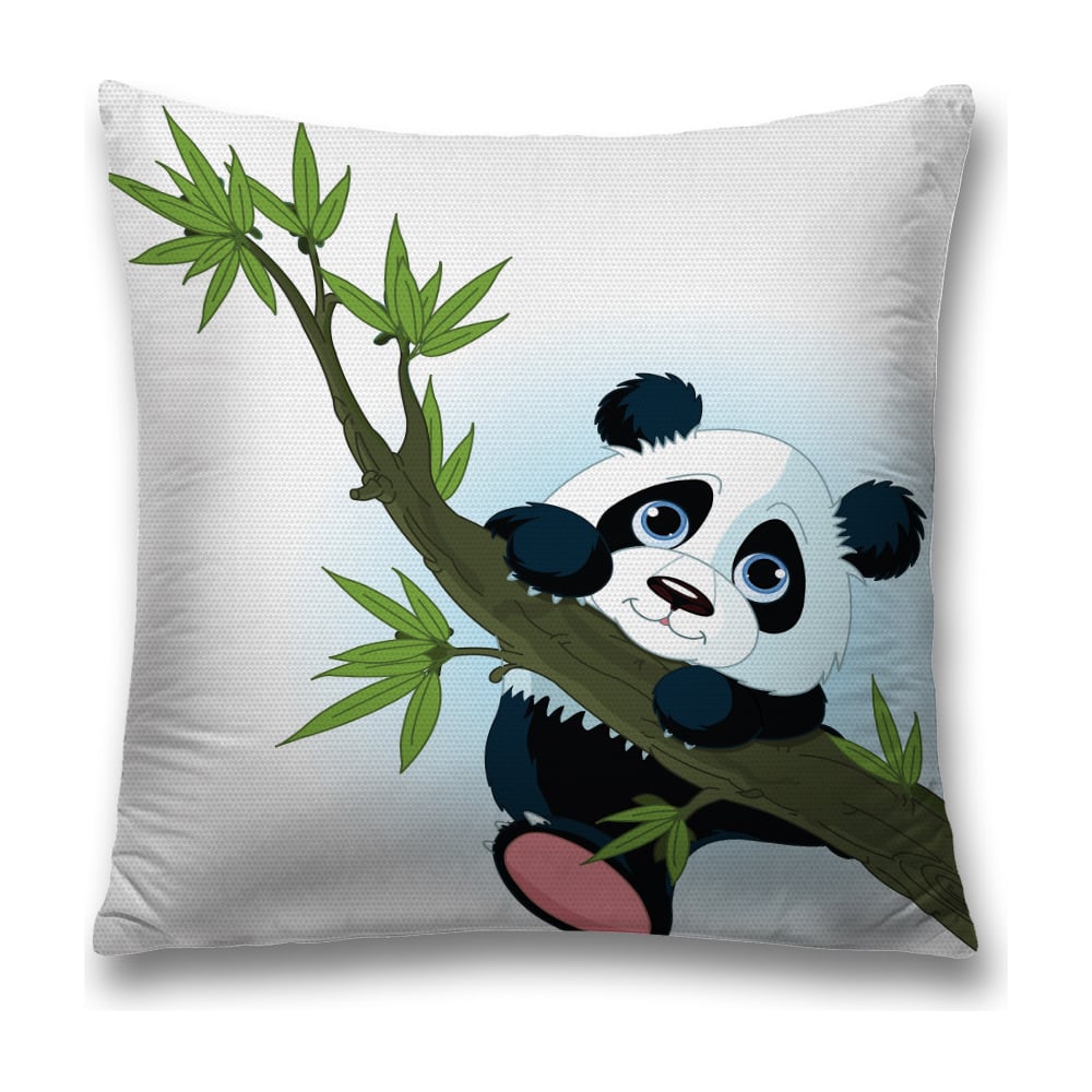 Изображение товара Декоративная наволочка JoyArty 45x45 см полиэстер молния коричневая черная зеленая