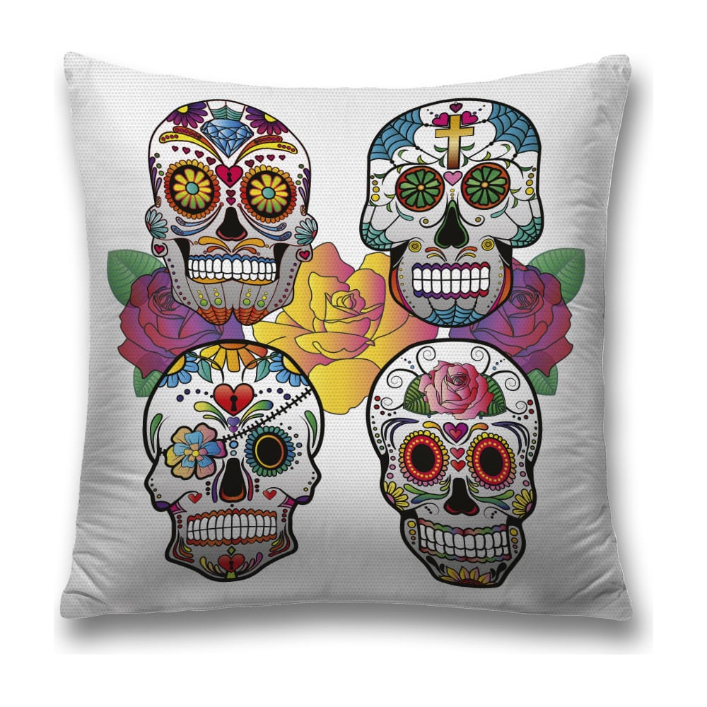 Изображение товара Декоративная наволочка JoyArty sl_35944 желтая, зеленая, черная 45х45 см