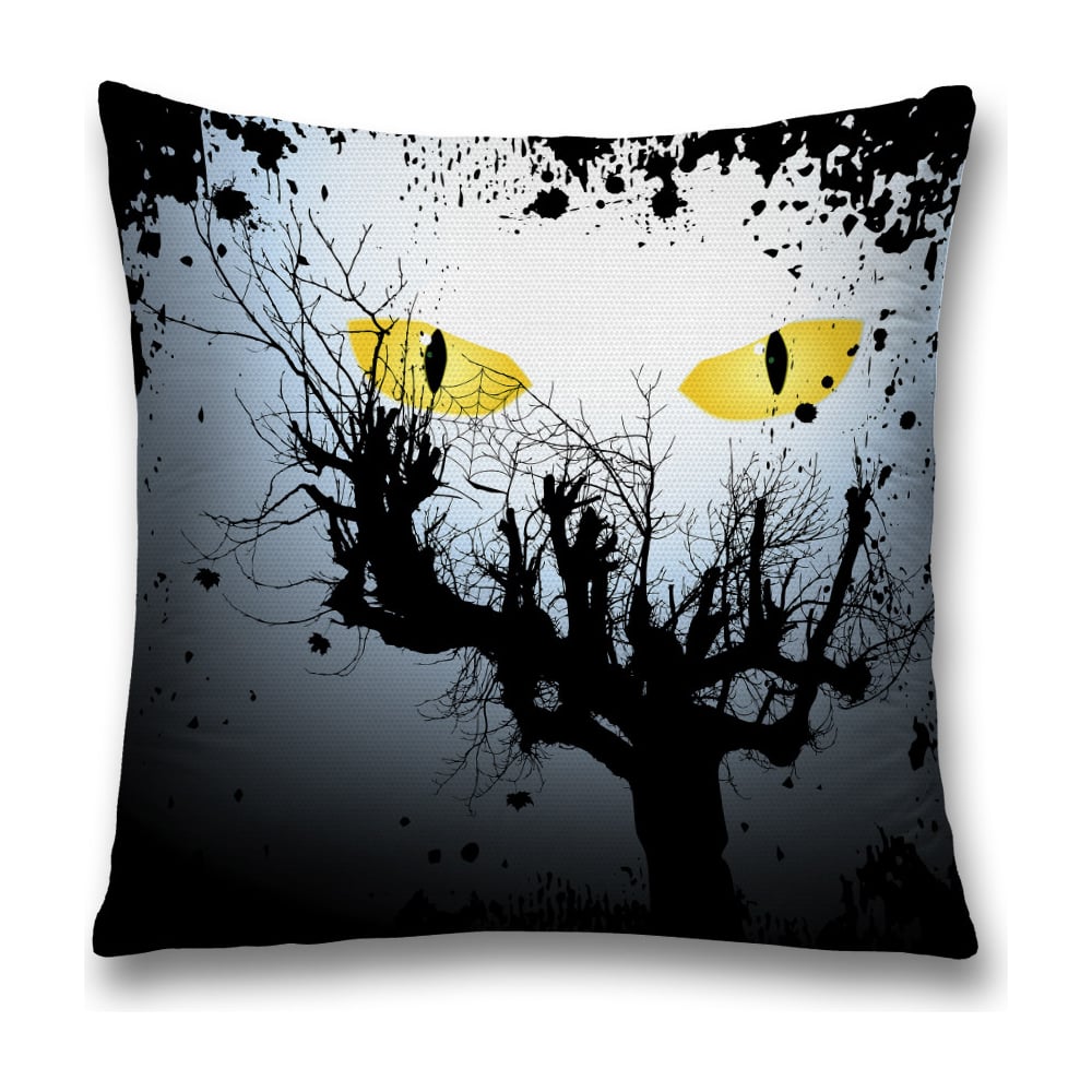 Изображение товара Декоративная наволочка JoyArty sl_22083 45х45 см черно-белая с молнией