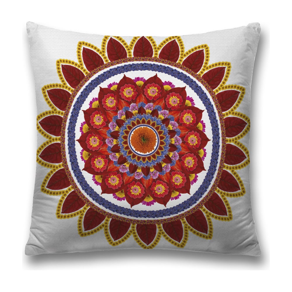 Изображение товара Декоративная наволочка JoyArty 45x45 см, полиэстер, молния, три цвета