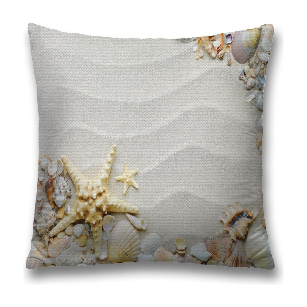 Изображение товара Декоративная наволочка JoyArty 45x45 см с молнией из полиэстера