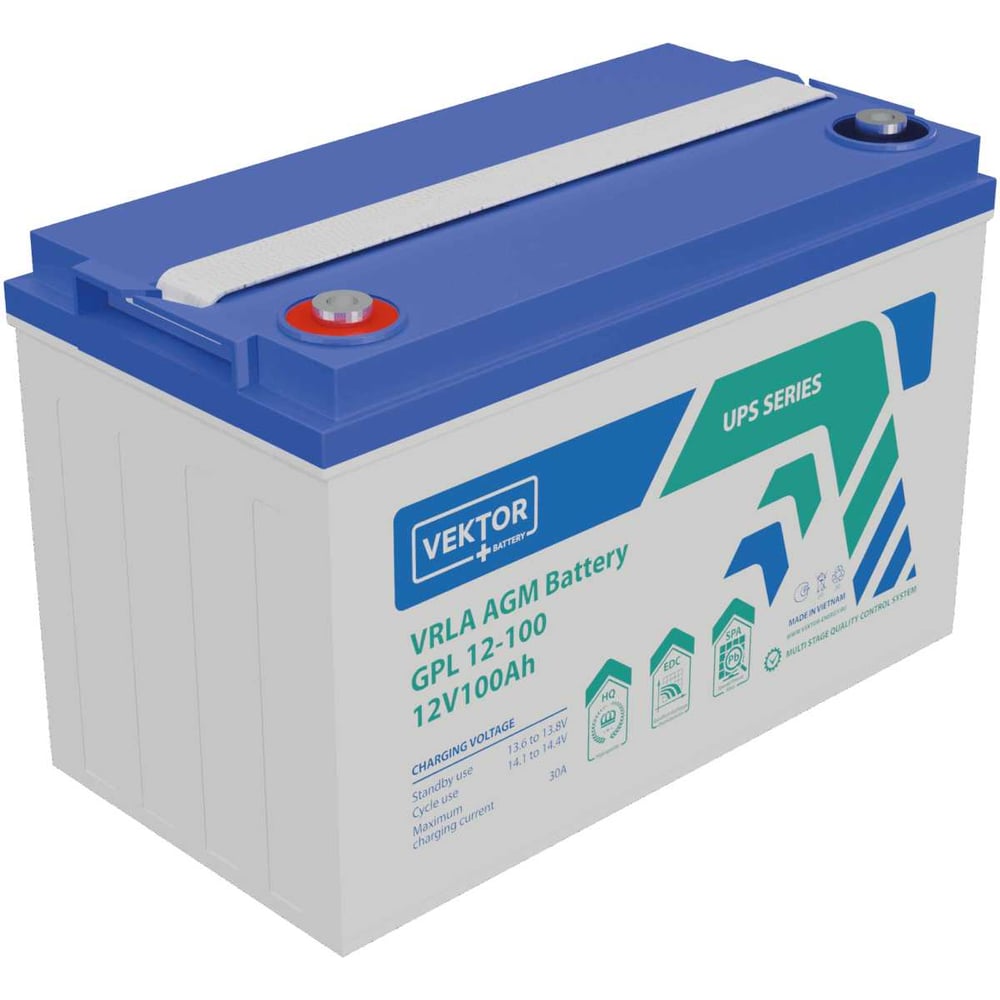Аккумуляторная батарея Vektor Energy GPL 12-100 63927